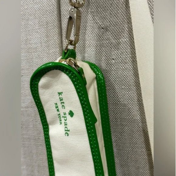 Kate Spade Make A Racquet Tennis racket Bag like new no tags RARE!! - Picture 3 of 16